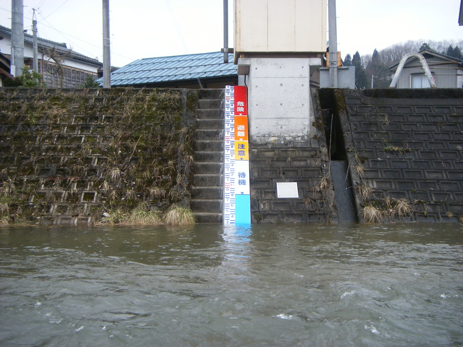 水位計、量水標設置作業 事例紹介 金井度量衡株式会社 水位計、量水標設置作業 事例紹介 金井度量衡株式会社